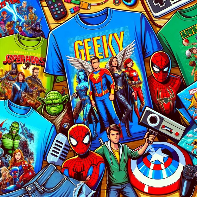 Las mejores camisetas frikis