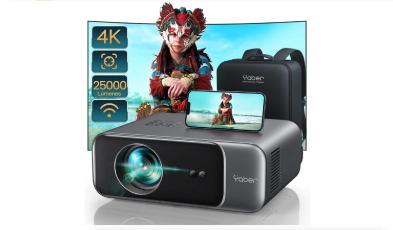 Proyector WiFi Bluetooth 4K